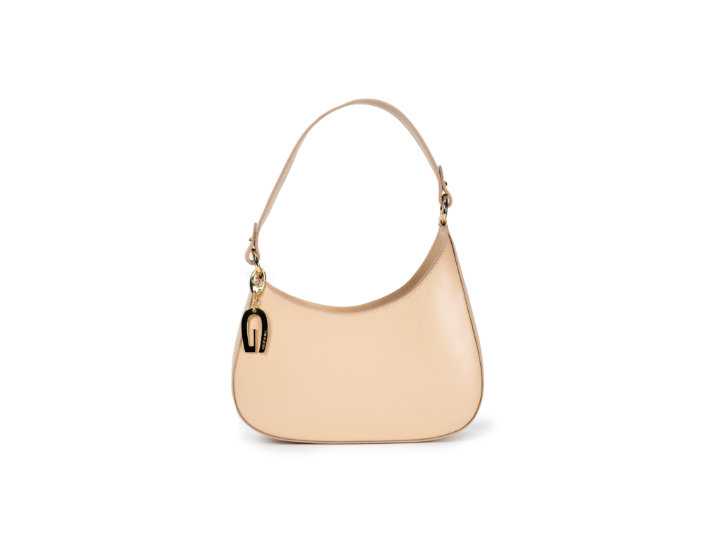 ◆OVHEE◆ Mignon Hobo Bag Beige Mignon Hobo bag Hobo - Luxury and Elegance in Leather