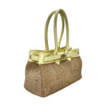Borsa Lola colore giallo - vista angolo