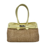 Borsa Lola colore giallo - vista fronte