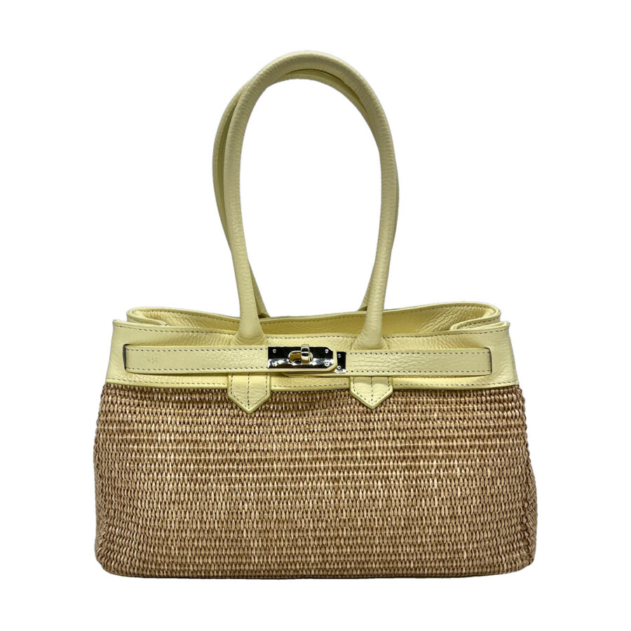 Borsa Lola colore giallo - vista fronte