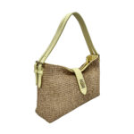 Borsa Megan colore giallo - vista angolo