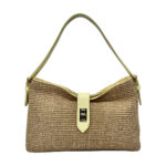 Borsa Megan colore giallo - vista fronte