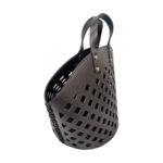 Borsa Taylor colore testa di moro - vista angolo