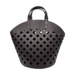 Borsa Taylor colore testa di moro - vista fronte